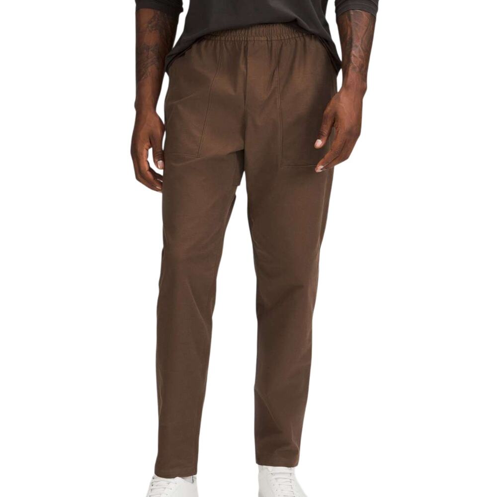 Lululemon Utilitech Pull-On Pants Short 25.5" Men’s Medium Brown Gorpcore Crop